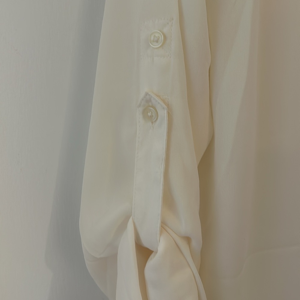 Cream Express Blouse - Picture 4 of 4